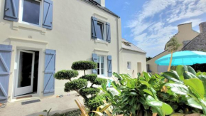 Audierne, Finistère, Maison Vue Mer